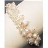 Image 2 : #40-FRESHWATER PEARL FEXIBLE SIZE BRACELET