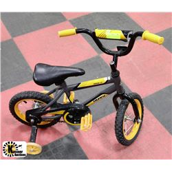 HUFFY KIDS BMX WITH TRAINING WHEELS