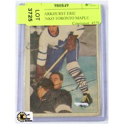 1954-55 PARKHURST ERIC NESTERENKO TORONTO MAPLE