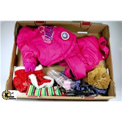 FLAT W/SMALL DOG ACCESSORIES INCL.