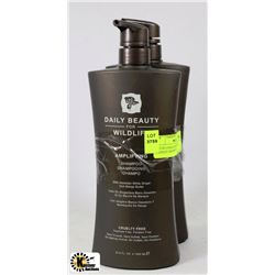 LOT OF 2 DAILY BEAUTY FOR WILDLIFE SHAMPOO'S