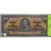 Image 1 : 1937 FIFTY DOLLAR BANKNOTE