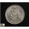 Image 1 : 1962 CANADIAN 50 CENT PIECE