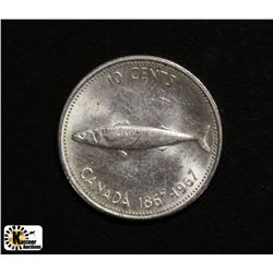 CENTENNIAL 10 CENT COIN
