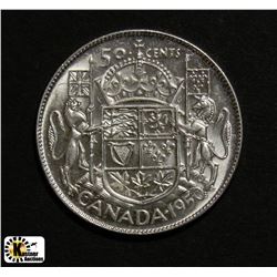 1950 CANADIAN 50 CENT PIECE