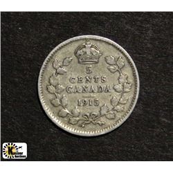 1915 CANADIAN SMALL NICKEL