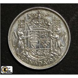 1949 CANADIAN 50 CENT PIECE
