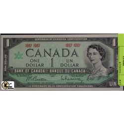 CENTENNIAL ONE DOLLAR BANKNOTE - NO S/N ON CHOICE