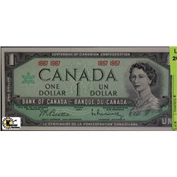 CENTENNIAL ONE DOLLAR BANKNOTE - NO S/N ON CHOICE