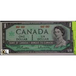 CENTENNIAL ONE DOLLAR BANKNOTE - NO S/N ON CHOICE
