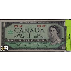 CENTENNIAL ONE DOLLAR BANKNOTE - NO S/N ON CHOICE