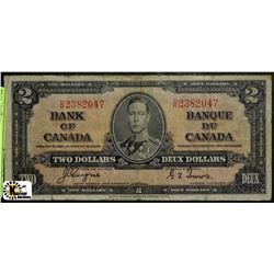 1937 TWO DOLLAR BANKNOTE - COYNE/TOWERS