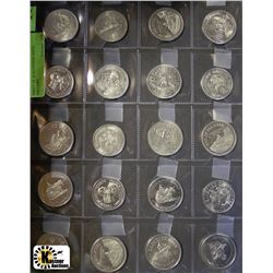 SHEET OF 20 KLONDIKE DAYS DOLLARS