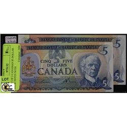 G. LOT OF 2 CANADIAN $5 DOLLAR BANK NOTES WITH