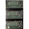 Image 1 : SHEET OF CANADIAN COMMEMORATIVE $1 DOLLAR BILLS