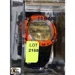 NEW MENS OMAX WRISTWATCH -COMES W/ 1 YEAR WARRANTY