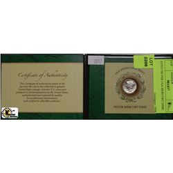 Q)1925 SILVER USA MERCURY DIME