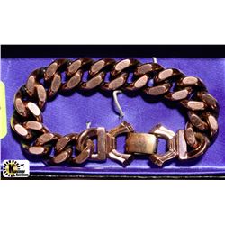 HEAVY COPPER BRACELET - SIGNED RENOIR