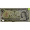 Image 1 : N)BANK OF CANADA $1 DOLLAR BINARY NOTE 1973