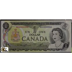 O)BANK OF CANADA ONE DOLLAR 2-DIGIT RADAR NOTE