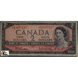 D)CANADIAN TWO DOLLAR REPLACEMENT BANK NOTE