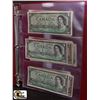 Image 1 : BINDER WITH 5 SHEETS OF CANADIAN BANK NOTES INCL