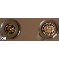 F)RCM 1912 COMMEMORATIVE $5 & $10 GOLD COIN SET