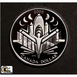 K)VOYAGE OF DISCOVERY 2000 $1 DOLLAR COIN