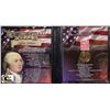 Image 1 : X)2007 GOLD PLATED USA PRESIDENTIAL $1 JOHN ADAMS
