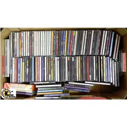 BOX FULL OF ASSORTED CD'S