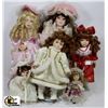 Image 1 : COLLECTION OF PORCELAIN DOLLS