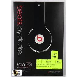 REPLICA BEATS BY DR. DRE HEADPHONES BLACK