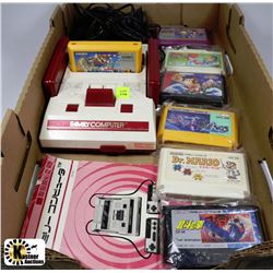 RARE NINTENDO HVC-001 FAMICON FAMILY COMPUTER