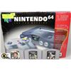 Image 1 : NINTENDO 64 COMPLETE IN BOX INCL EXPANSION PACK