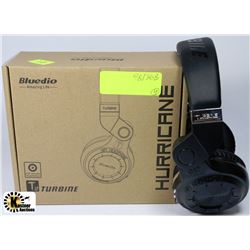 NEW DELUXE BLUEDIO BLUETOOTH OVER EAR HEADPHONES