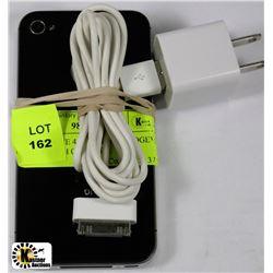 USED IPHONE 4 LOCKED TO ROGERS COMES WITH CHARGER