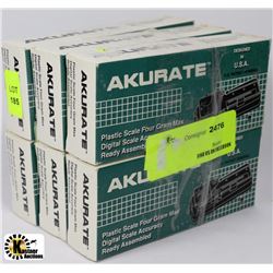 PACK OF 6 NEW POINT SCALES