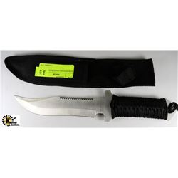 NEW HUNTING KNIFE WITH SHEATH