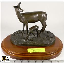 BRONZE DEER ORNAMENT