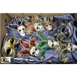 LARGE FLAT W/CERAMIC DECORATIVE WALL