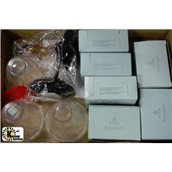 FLAT OF NEW PARTYLITE WITH GLOBAL FUSION SCONCE,