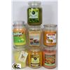 Image 1 : BOX OF 7 LARGE SCENTED CANDLES