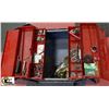 Image 1 : BEACH METAL TOOL BOX WITH CONTENTS