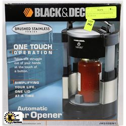 BLACK AND DECKER BRAND NEW JAR OPENER
