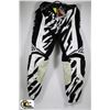 Image 1 : NEW KINETIC FLY RACING PANTS SIZE 28 BLK/WHITE