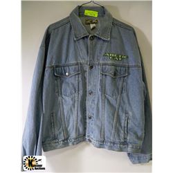 ARTIC CAT MENS DENIM JEAN JACKET SIZE 3XL