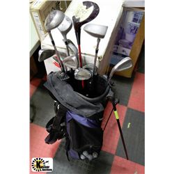 COMPLETE MIX MATCH SET OF LEFT HANDED GOLF CLUBS