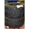 Image 1 : SET OF 2 NEW CARLISLE TRAKS MAX TIRES AT25X10-12