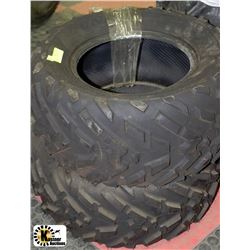 SET OF 2  NEW DUNLOP ATV TIRES AT2510-12