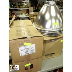 4-NEW 1000 WATT METAL HALIDELIGHTS WITH REFLECTORS